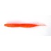 Рыбацкая силиконовая приманка, Taipan Rain Worm, 3,8 дюйма, 8шт/уп, цвет №09 Orange
